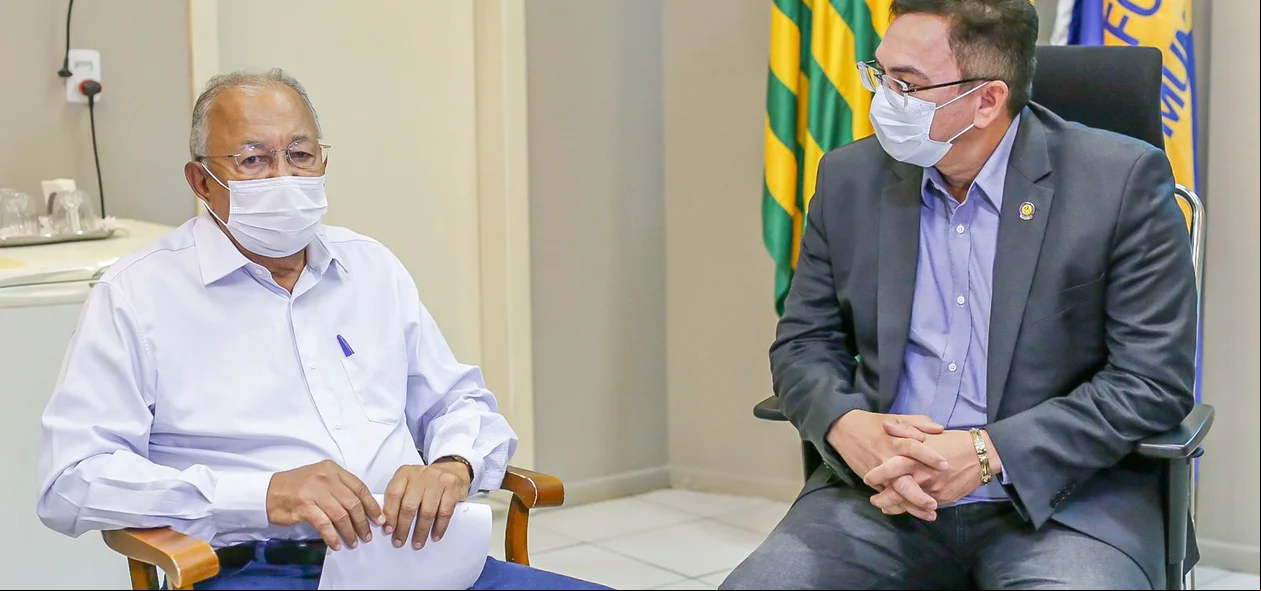 Dr. Pessoa e o prefeito Paulo César