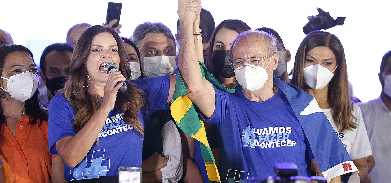 Iracema Portella e Sílvio Mendes foram a chapa da oposição