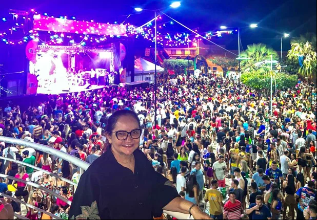 Prefeita Betinha Brandão participou do Carnaval