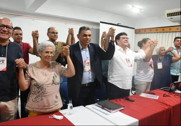 Rafael Fonteles no Encontro do Diretório do PT