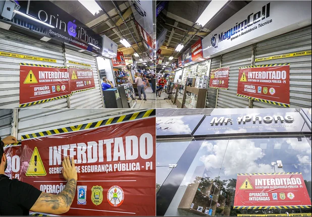 Lojas alvos da Operação Interditados II