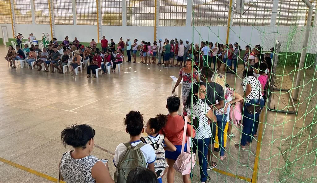 Campanha de vacinação em Curimatá