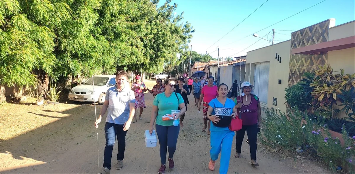 Idosos cadastrados na Equipe VI no município participaram do evento