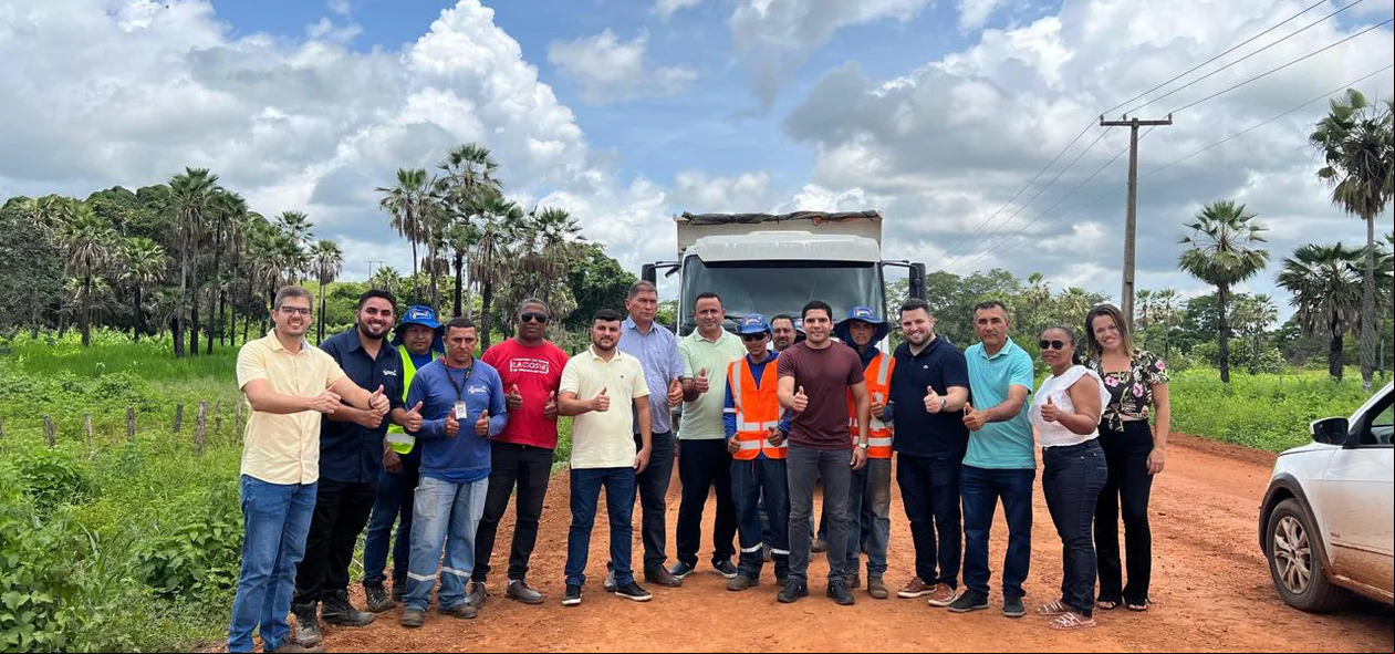 Obras do DER-PI em Aroazes