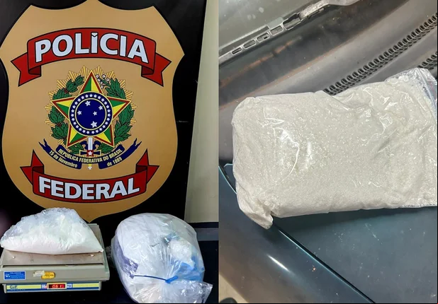 Tetracaína apreendida pela PF