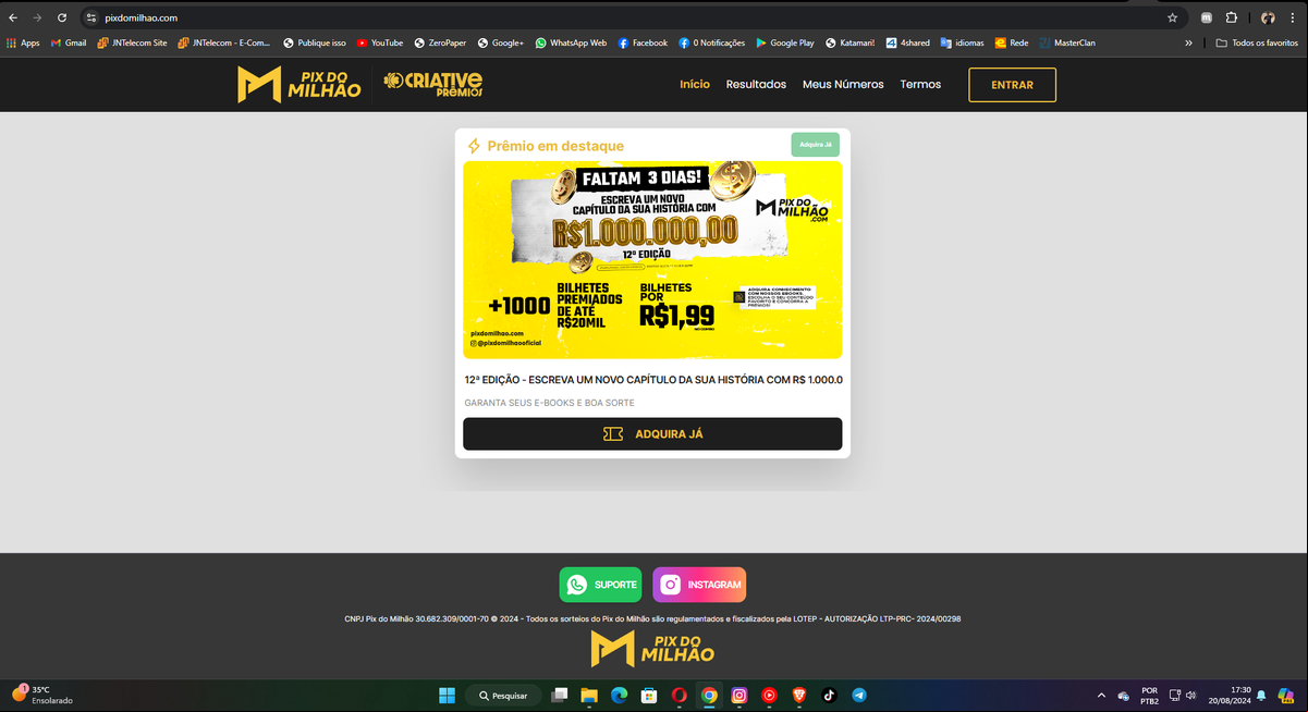 Site verdadeiro