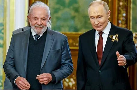 Lula e Vladimir Putin