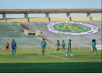 O jogo ocorreu no Albertão