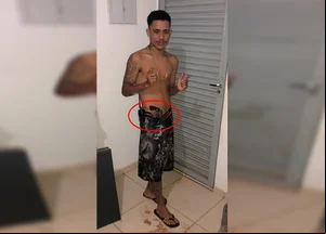 Traficante ameaça moradores e é preso após ostentar arma na internet