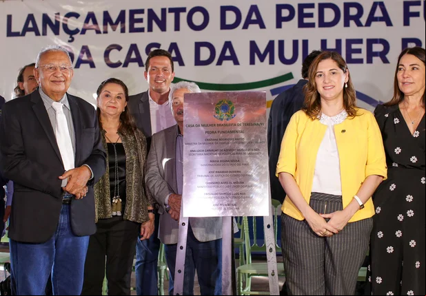 Dr. Pessoa e Cristiane Britto lançam obra da Casa da Mulher na Capital