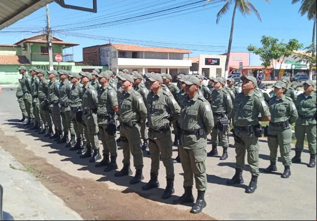 Solenidade de lotação dos policiais militares recém-formados